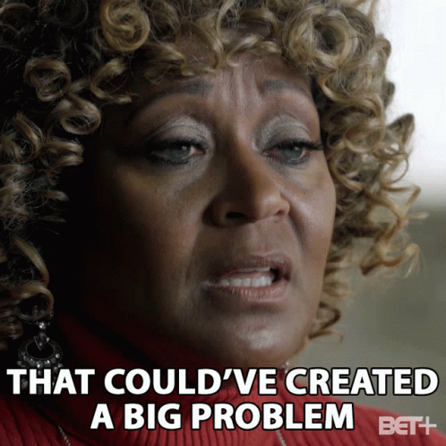 Woman Says That Could Have Created Big Problem GIF