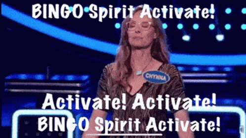A Woman With Glasses And A Name Tag That Says Chynka On It GIF