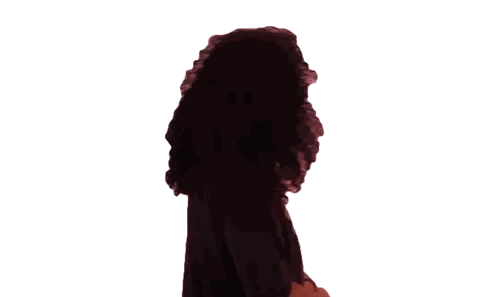 a woman with long curly hair is wearing a black shirt that says ' chicago ' on it