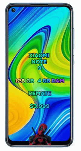A Xiaomi Note 9 Has 128 Gb Of Ram GIF