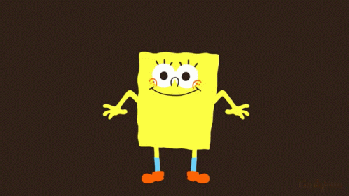 A Yellow And Pink Cartoon Character With The Name Cindysun On The Bottom Right GIF
