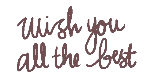 a yellow background with the words wish you all the lost