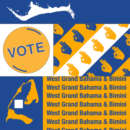 A Yellow Circle With The Word Vote Written On It GIF