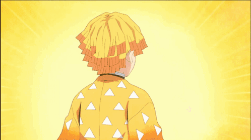 A Yellow Haired Anime Character Is Laughing With The Words Oh You Dummy Below Him GIF