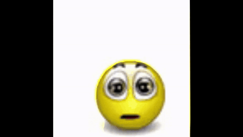 A Yellow Smiley Face With A Speech Bubble Saying Holy Moly GIF