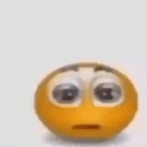 A Yellow Smiley Face With A Speech Bubble That Says Holy Moly . GIF
