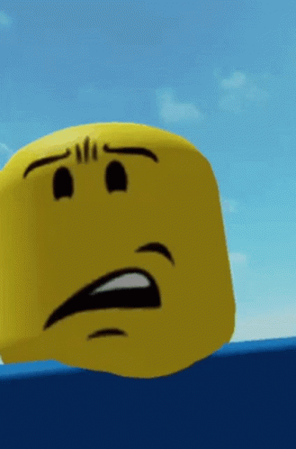 A Yellow Smiley Face With A Surprised Look On His Face GIF