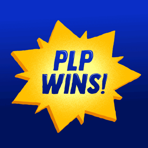 A Yellow Star With The Words Plp Wins Written Inside Of It GIF