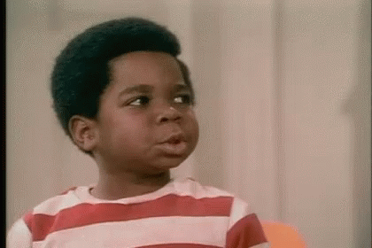 Boy In Striped Shirt Making Face GIF