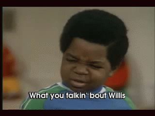 Boy Saying What You Talkin Bout Willis In Video GIF