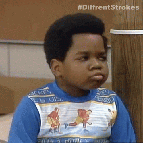 Boy In Blue Sweater With Hockey Players GIF