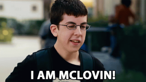 A Young Boy Wearing Glasses Says I Am Mclovin GIF