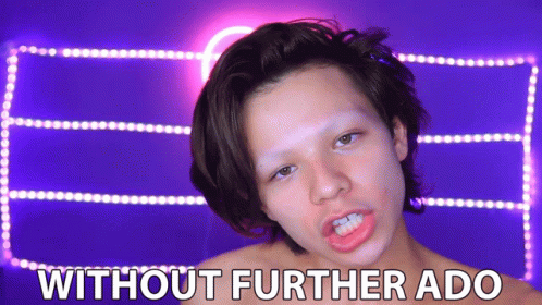 A Young Man Without Further Ado Is Making A Face GIF