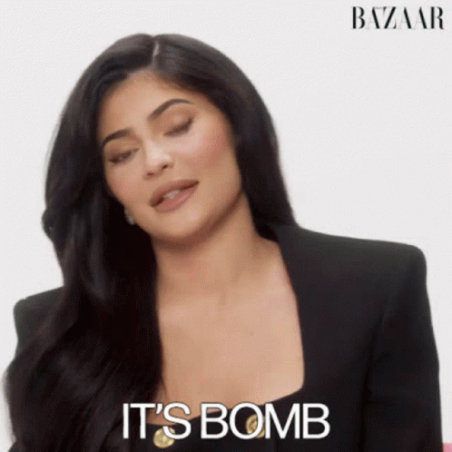 Kylie Jenner Its Bomb GIF
