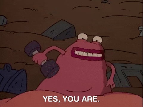 Aaahh Real Monsters Yes You Are GIF