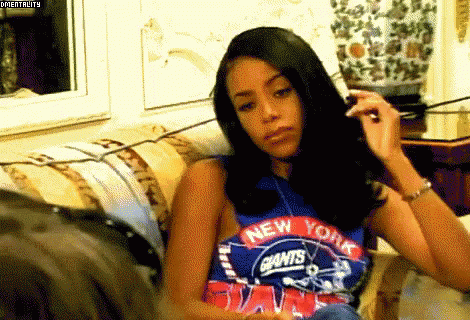 Aaliyah Haughton Mean Eyes GIF