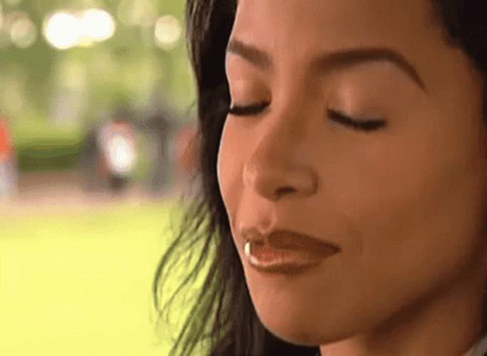 Aaliyah Eyebrow On Fleek GIF