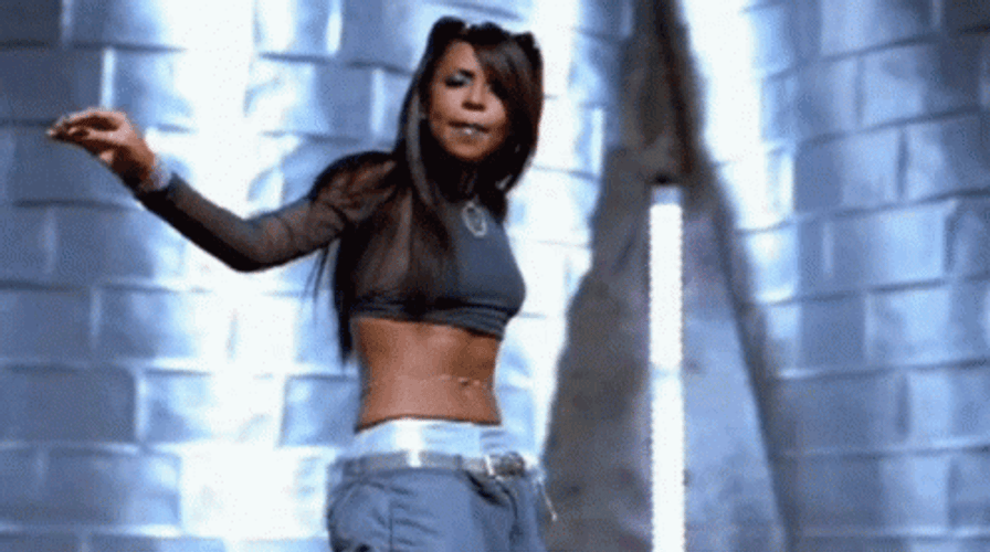 Aaliyah Sing And Dance GIF