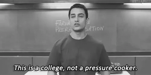Aamir Khan College Not A Pressure Cooker GIF