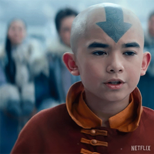 Aang Avatar Im In Danger GIF
