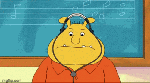 Aardvark Standing On Wooden Floor GIF