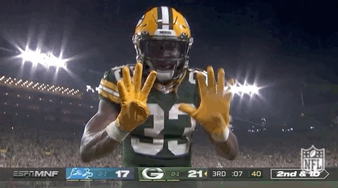 Aaron Rodgers Relax 4 Touchdown GIF