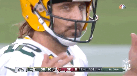 Aaron Rodgers Relax Catching Pen GIF