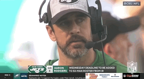 Aaron Rodgers Relax Looked Disgusted GIF
