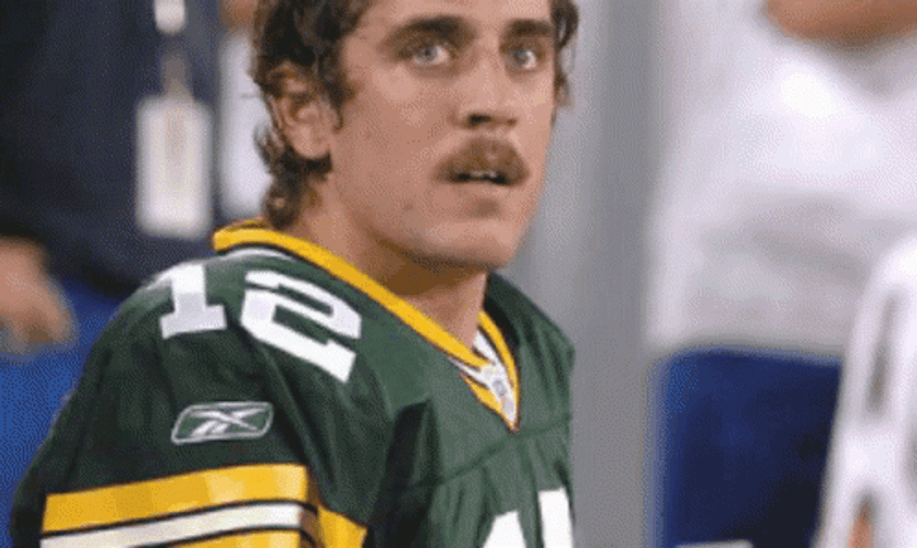 Aaron Rodgers Relax Moustache GIF