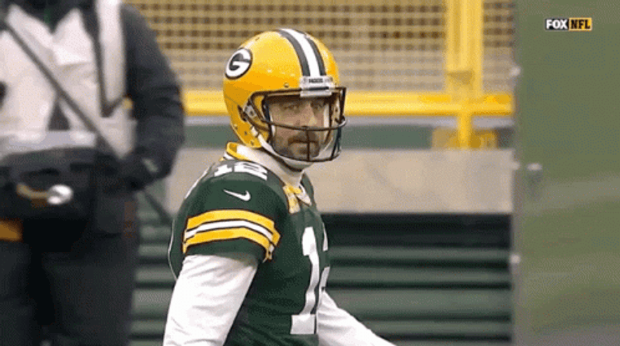 Aaron Rodgers Relax Scantling Hug GIF
