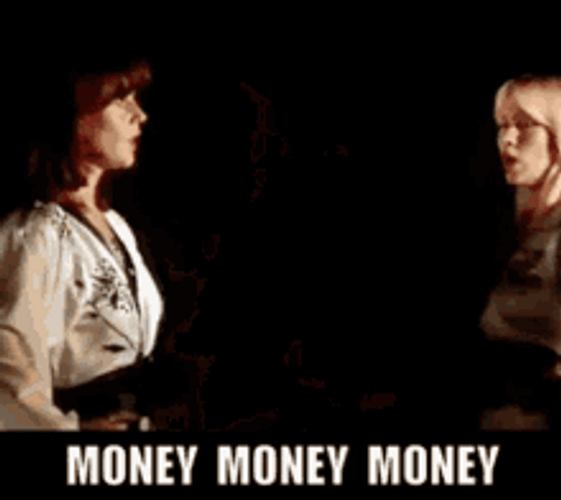 Abba Supergroup Dancing Money Money Money GIF