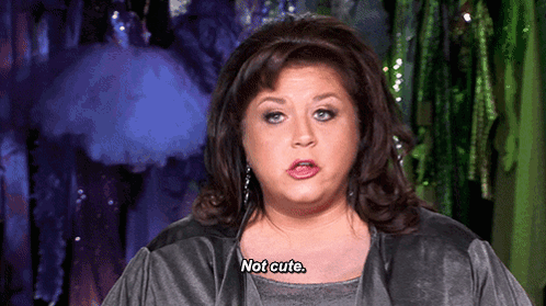 Abby Lee Miller Not Cute GIF