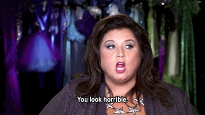 Abby Lee Miller Says You Look Horrible GIF
