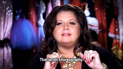 Abby Lee Miller Wrong Choreography GIF