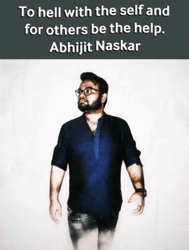 Abhijit Naskar The Help Message GIF
