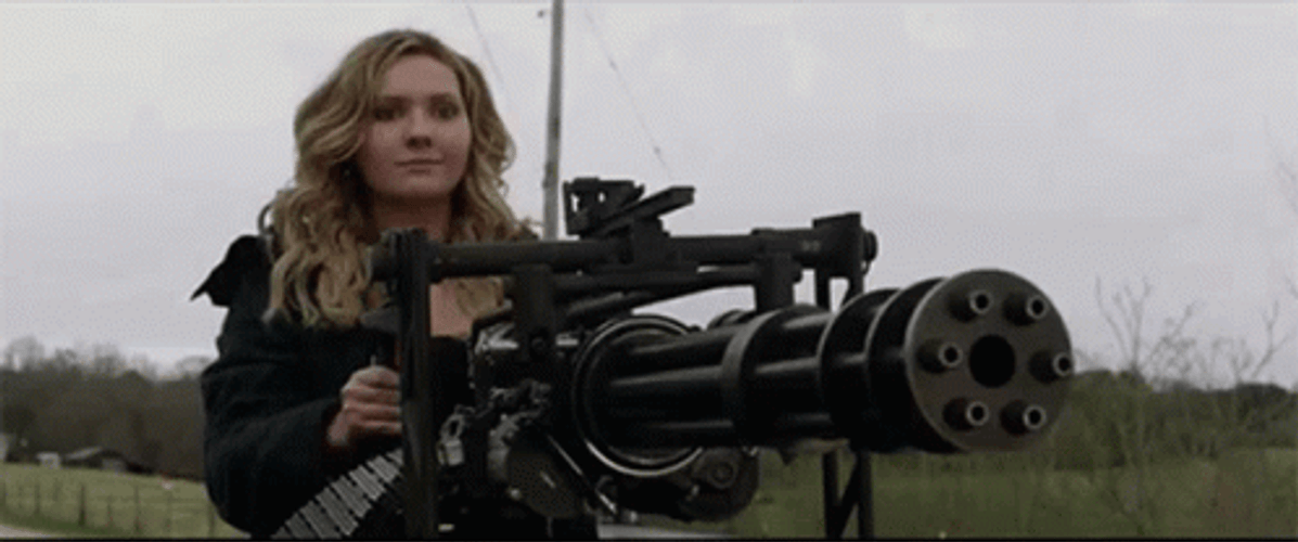 Abigail Breslin Machine Gun GIF