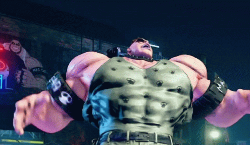 Abigail Street Fighter Cracking Knuckles GIF