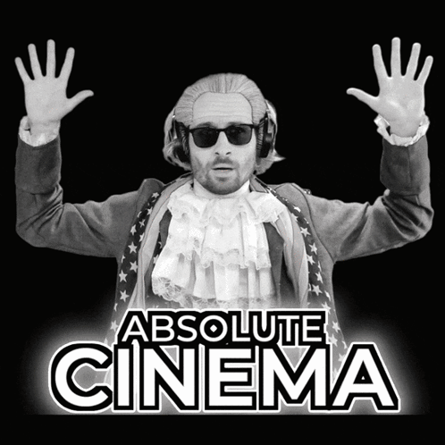 Absolute Cinema Man in a Wig