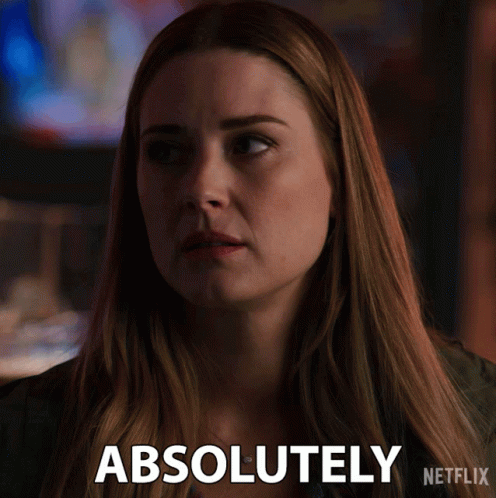 Absolutely Alexandra Breckenridge GIF