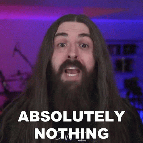 Absolutely Nothing Samus Paulicdeli GIF