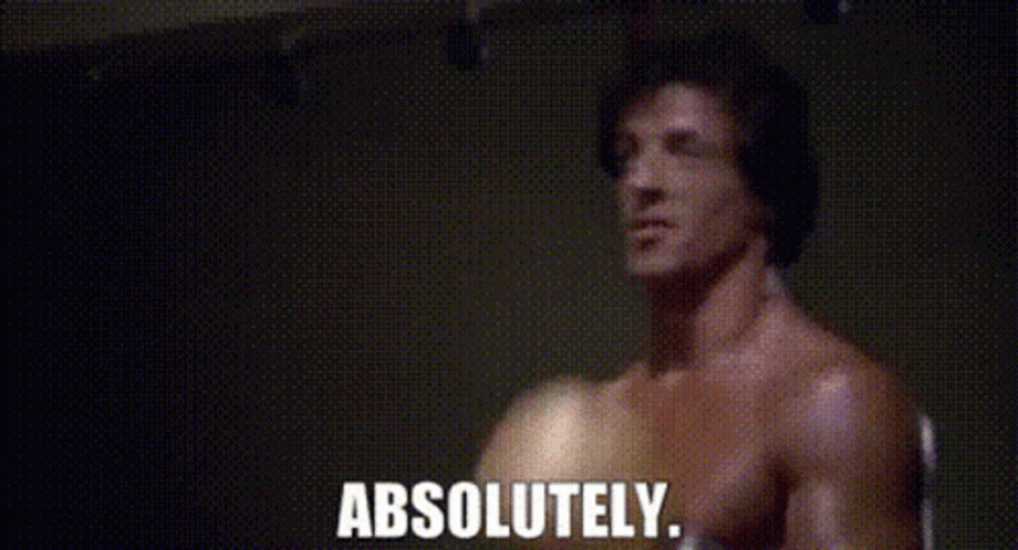 Absolutely Sylvester Stallone GIF