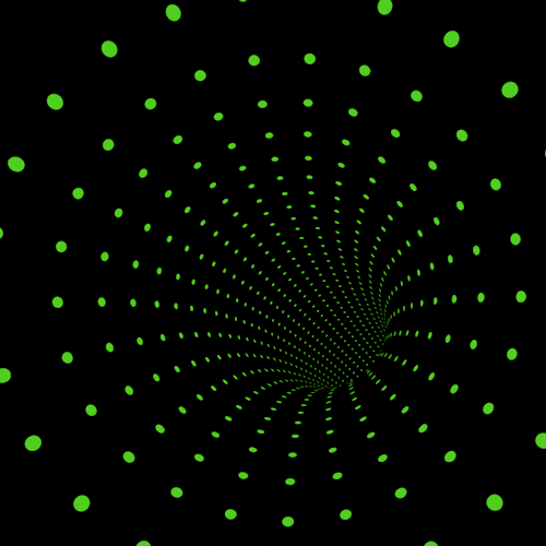 Abstract Light Tunel Never Ending GIF