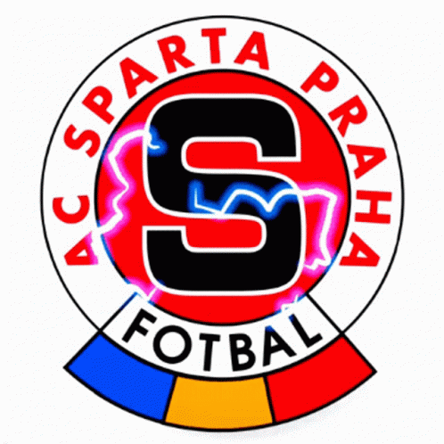 AC Sparta Praha Fotbal Logo With Red Circle S