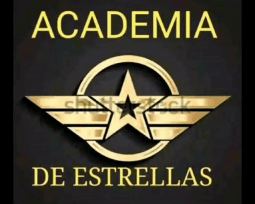 Academia de Estrellas Logo With Star