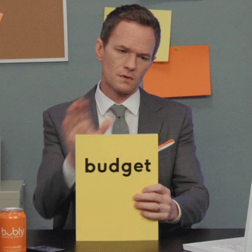 Accountant Throwing Budget Records GIF