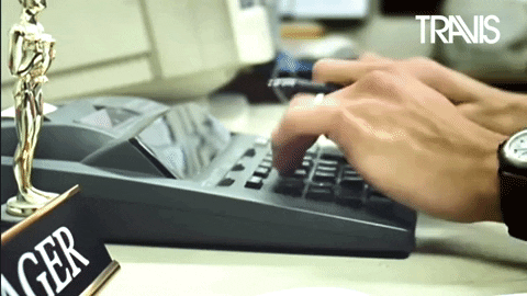 Accounting Fast Typing GIF