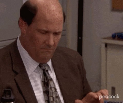 Accounting Kevin Two Calculators GIF