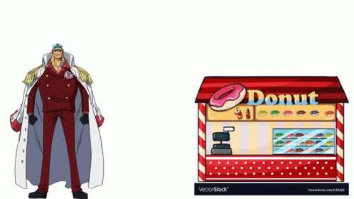 Ace Buying In A Donut Shop GIF