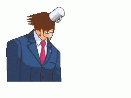 Ace Attorney Phoenix Wright Coffee In His Face GIF