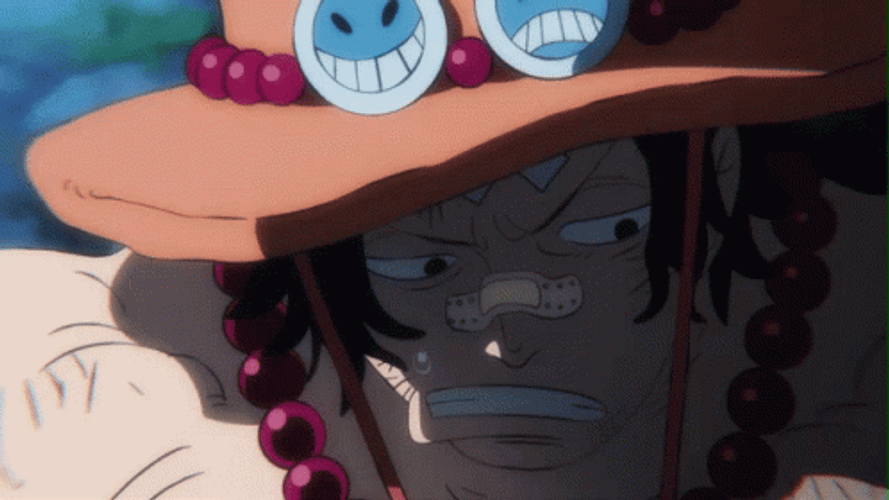 Ace One Piece Finger Snap Fire GIF